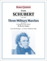 Three Marches Militaire P.O.D. cover